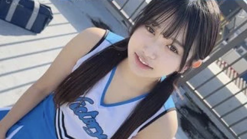 北岡果林｜美少女チア部員が屋上でイチャイチャ！ユニフォーム姿で感じまくり！